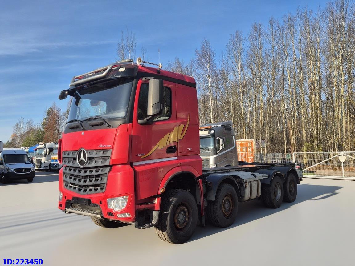 MERCEDES-BENZ Arocs 4163 8x4 FULL STEEL (Engine defect) - 驾驶室底盘卡车:图1 MERCEDES-BENZ Arocs 4163 8x4 FULL STEEL (Engine defect) - 驾驶室底盘卡车:图1