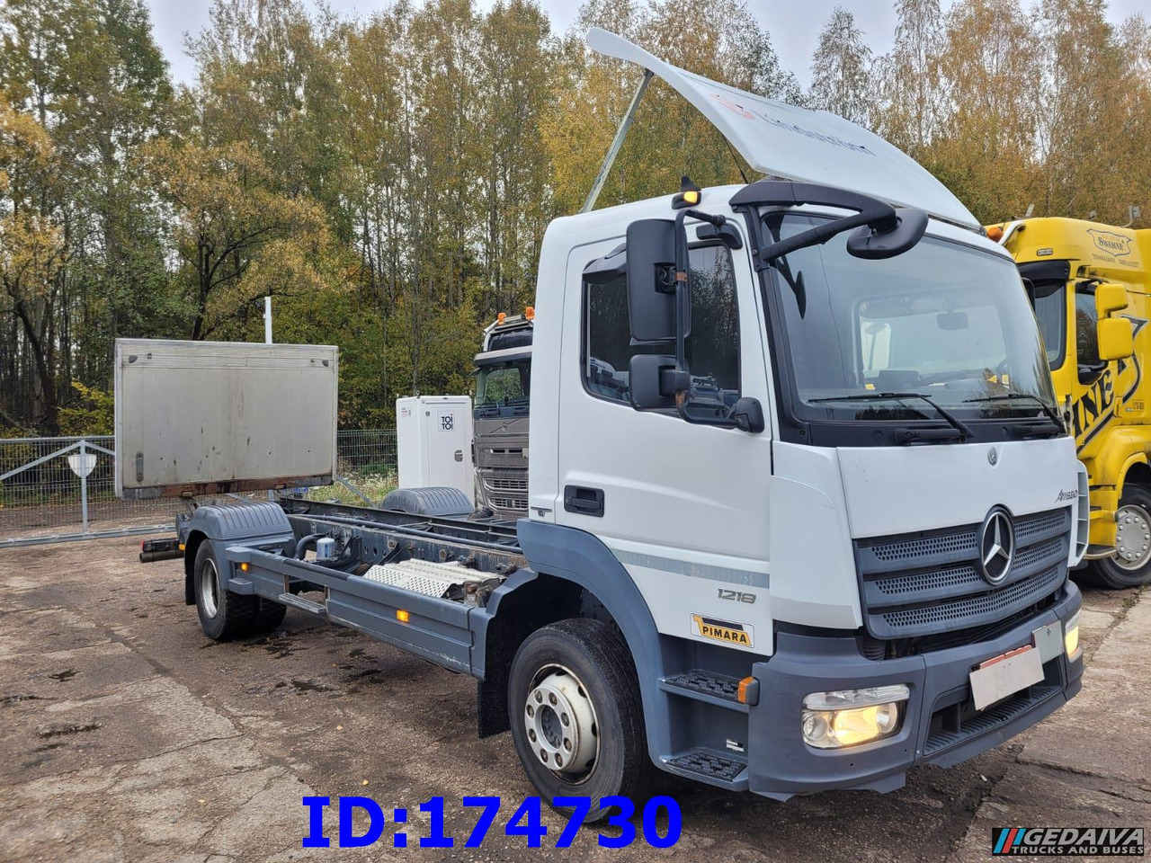 MERCEDES-BENZ Atego 1218 - Euro6 - Manual - Full Steel - 驾驶室底盘卡车:图4 MERCEDES-BENZ Atego 1218 - Euro6 - Manual - Full Steel - 驾驶室底盘卡车:图4