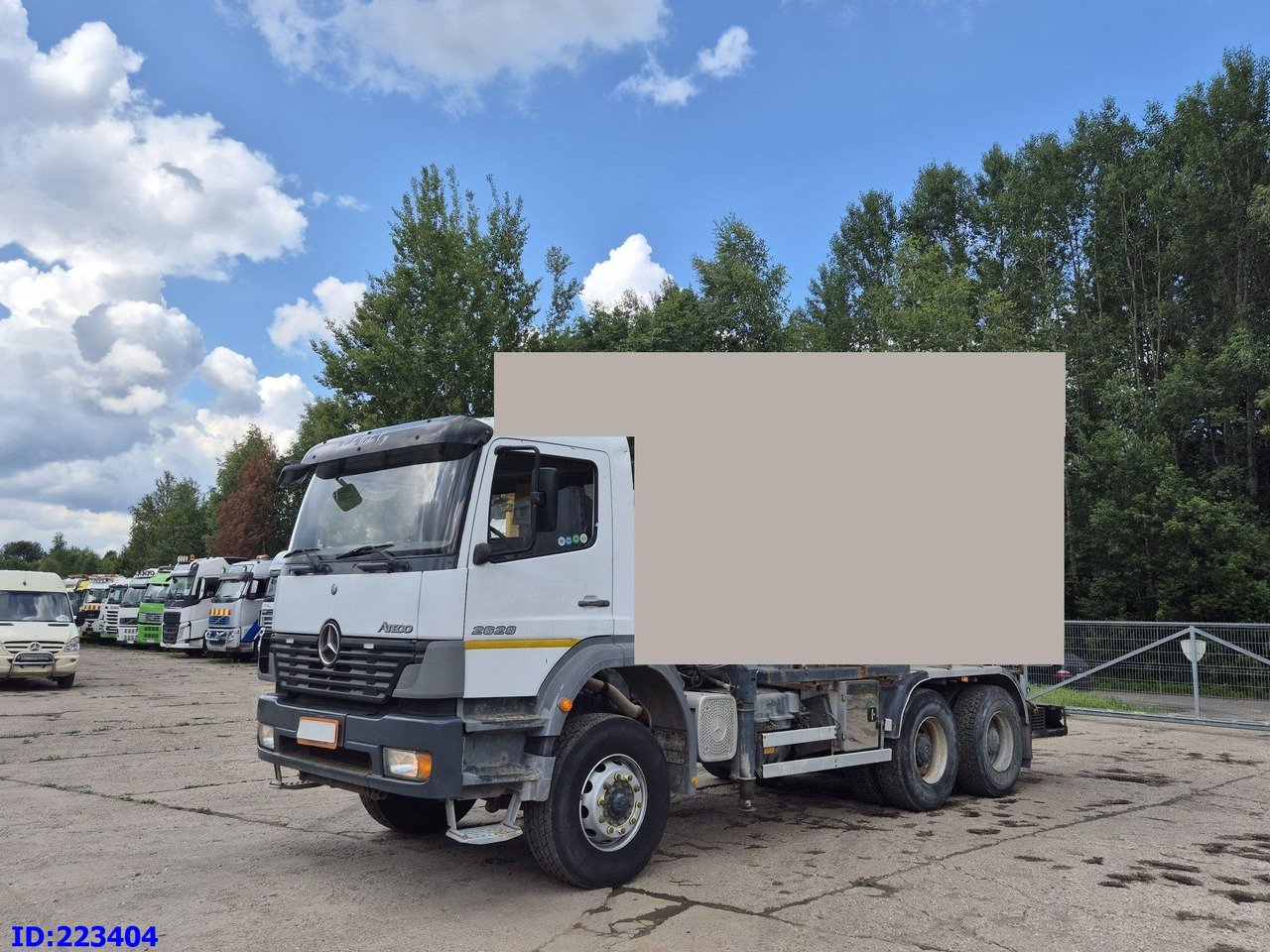 MERCEDES-BENZ Atego 2628 6x4 Full steel - 驾驶室底盘卡车:图1 MERCEDES-BENZ Atego 2628 6x4 Full steel - 驾驶室底盘卡车:图1