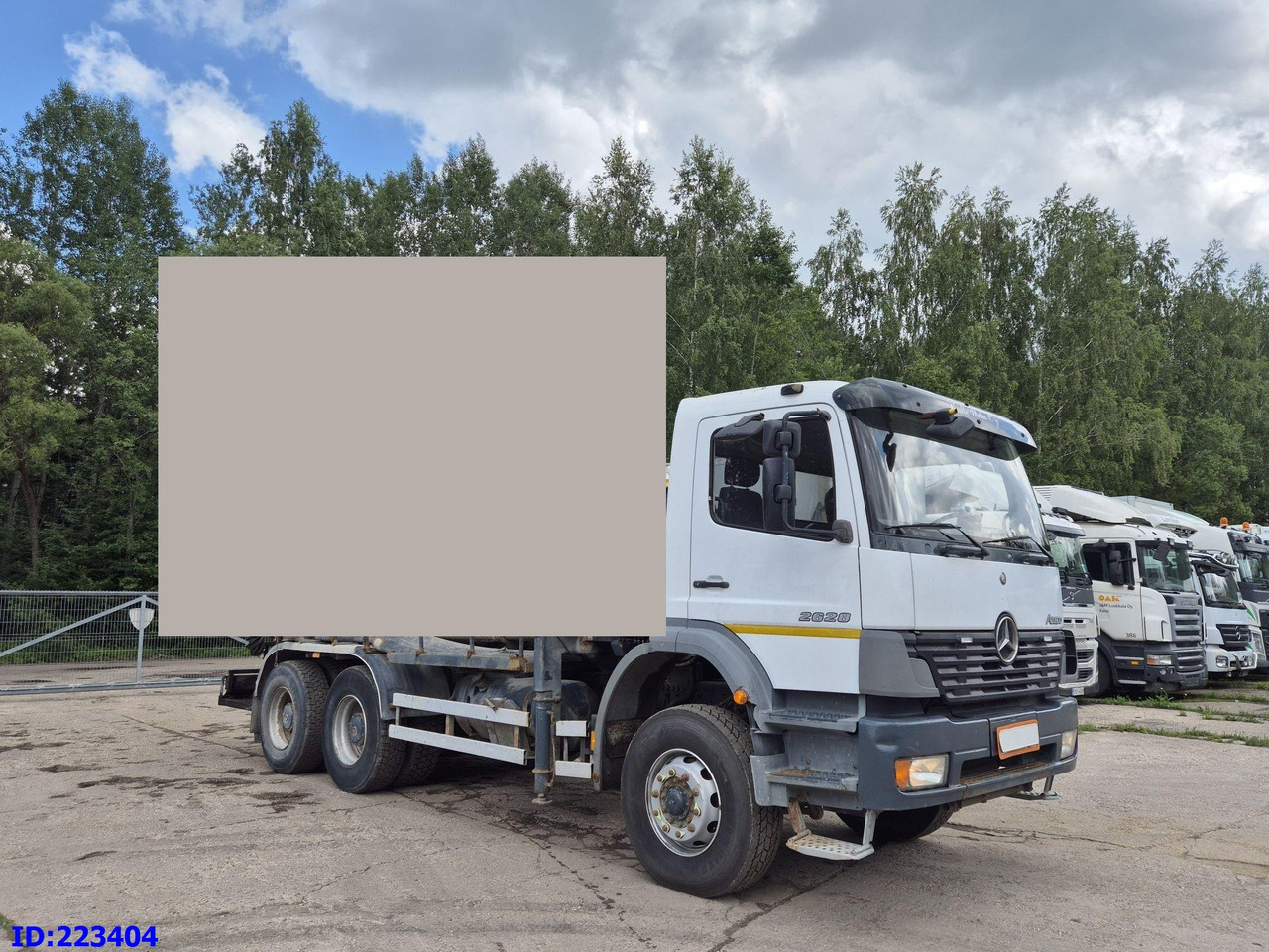 MERCEDES-BENZ Atego 2628 6x4 Full steel - 驾驶室底盘卡车:图4 MERCEDES-BENZ Atego 2628 6x4 Full steel - 驾驶室底盘卡车:图4