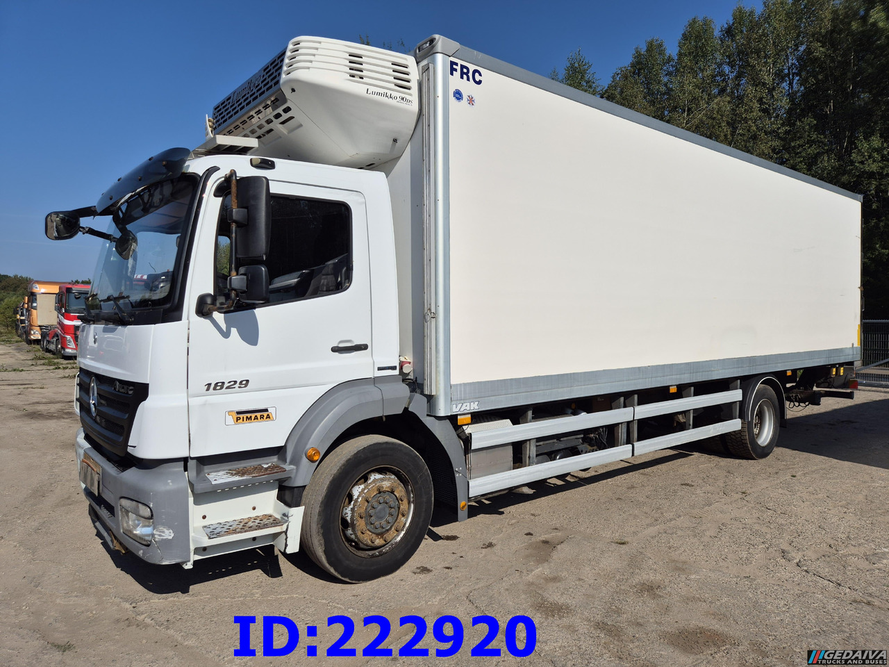 MERCEDES-BENZ Axor 1829 Manual + Tail lift - 冷藏车:图1 MERCEDES-BENZ Axor 1829 Manual + Tail lift - 冷藏车:图1