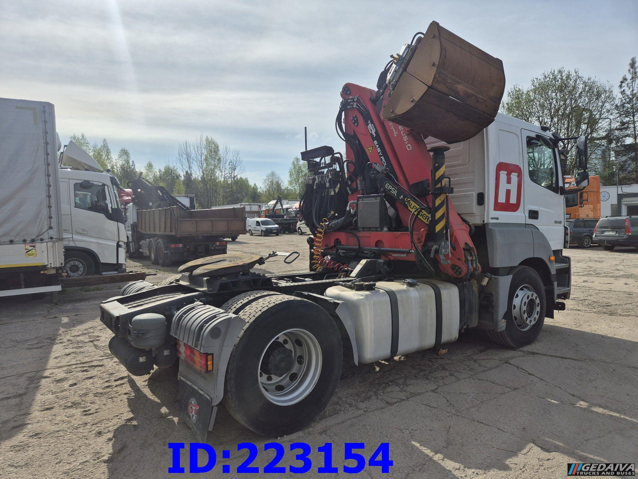 MERCEDES-BENZ Axor 1840 + Crane Epsilon Palfinger PZR601GA - 牵引车:图5 MERCEDES-BENZ Axor 1840 + Crane Epsilon Palfinger PZR601GA - 牵引车:图5