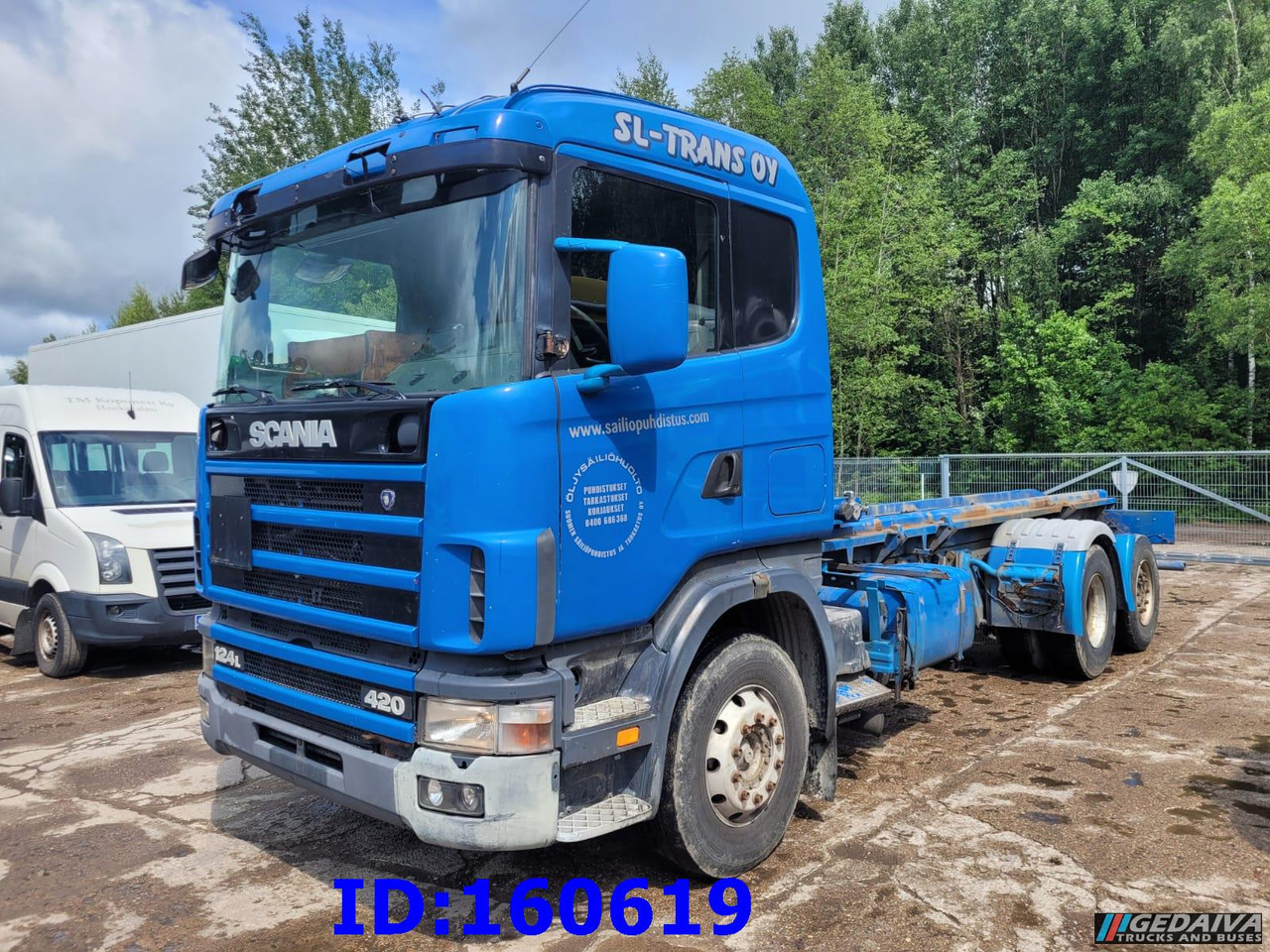 SCANIA 124 420 6x2 Manual Retarder - 驾驶室底盘卡车:图1 SCANIA 124 420 6x2 Manual Retarder - 驾驶室底盘卡车:图1