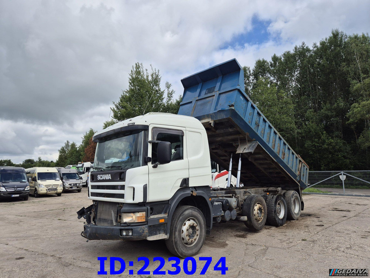 SCANIA 124 8x2 - Manual - Full steel - 翻斗车:图1 SCANIA 124 8x2 - Manual - Full steel - 翻斗车:图1