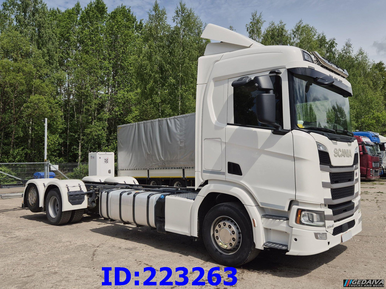 SCANIA R540 6x2 Retarder - 驾驶室底盘卡车:图4 SCANIA R540 6x2 Retarder - 驾驶室底盘卡车:图4