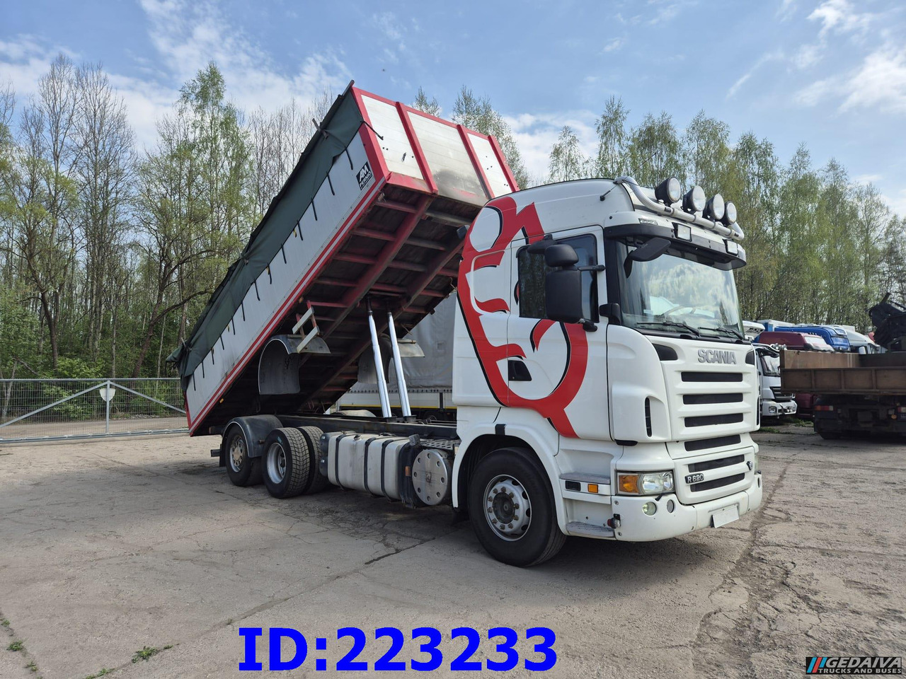 SCANIA R620 6x2 Euro5 - 翻斗车:图4 SCANIA R620 6x2 Euro5 - 翻斗车:图4