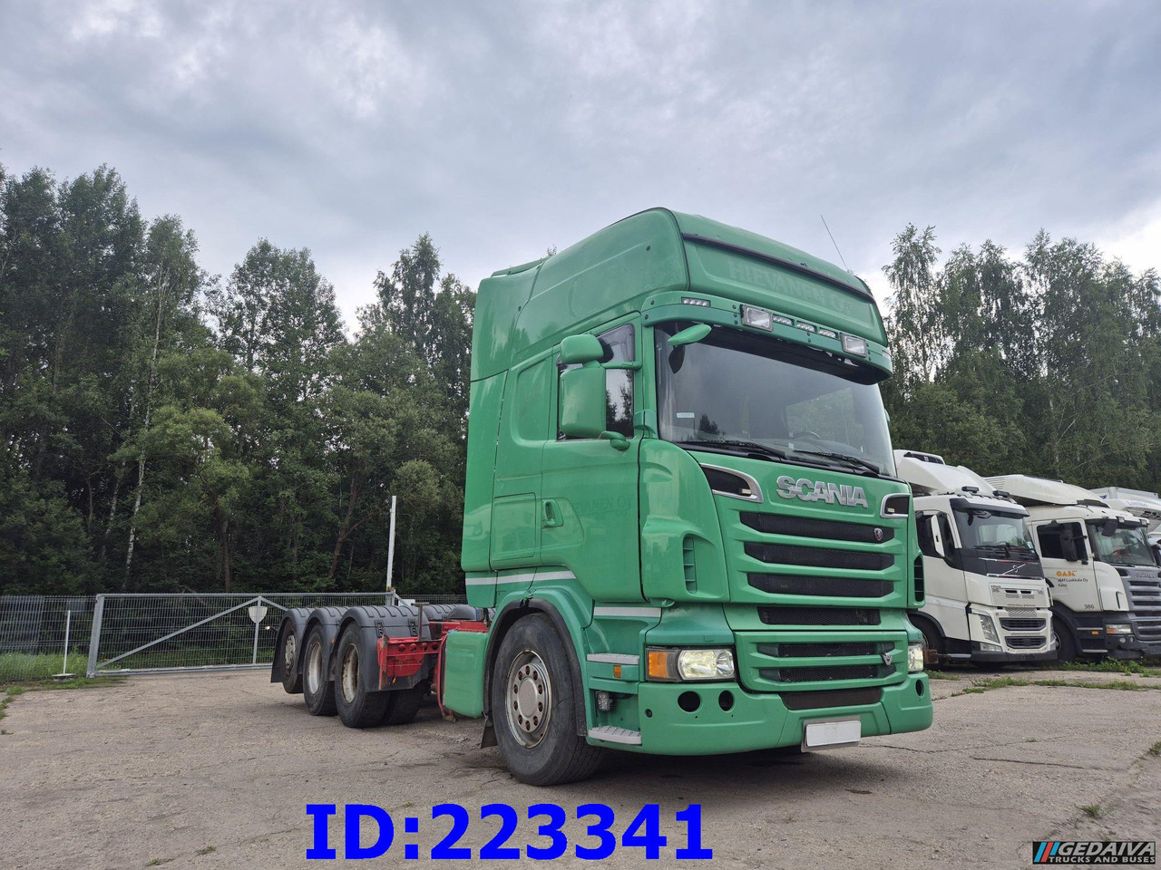 SCANIA R620 - 8x4 - Steering axle - Retarder - 驾驶室底盘卡车:图4 SCANIA R620 - 8x4 - Steering axle - Retarder - 驾驶室底盘卡车:图4