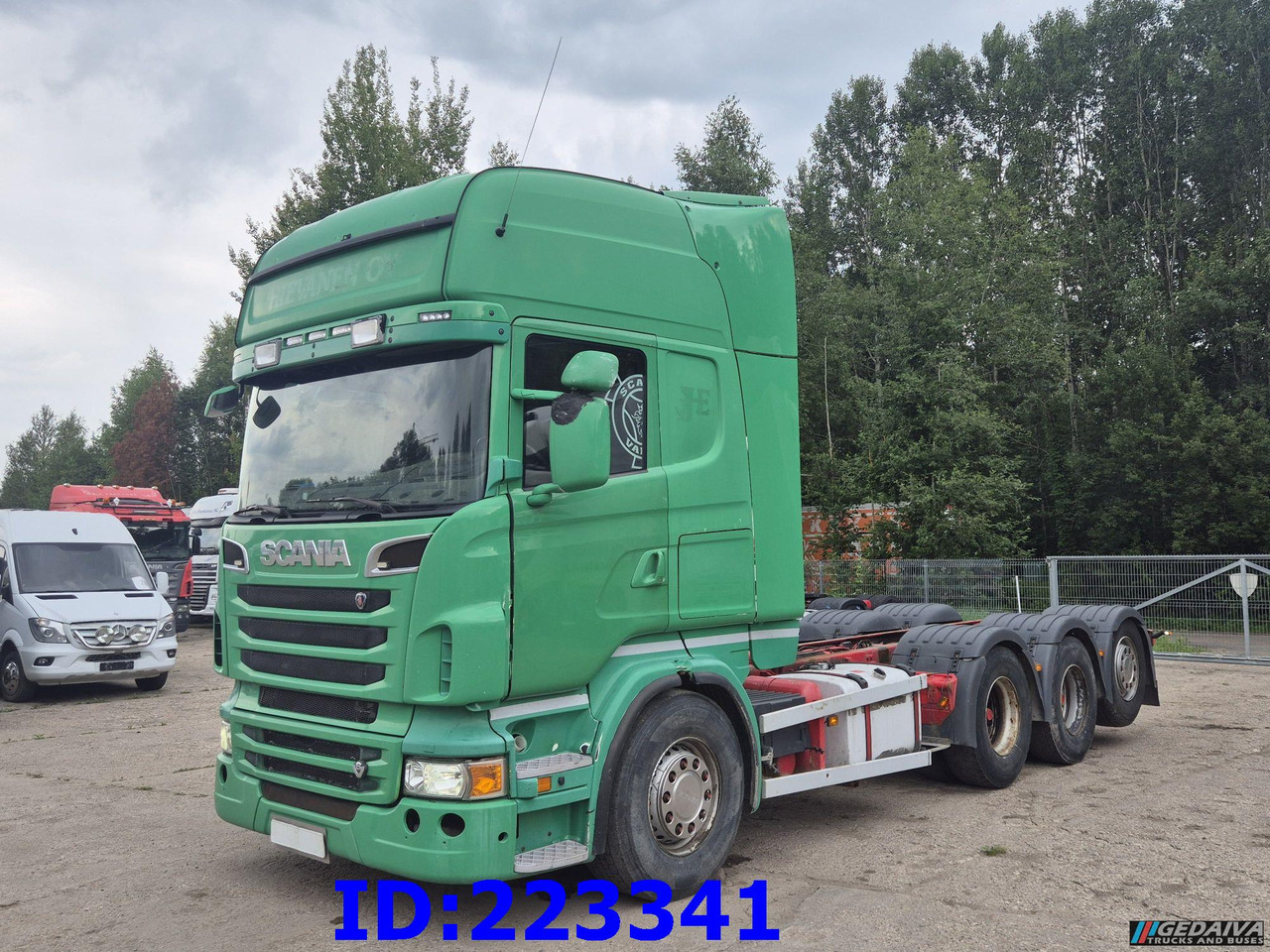 SCANIA R620 - 8x4 - Steering axle - Retarder - 驾驶室底盘卡车:图1 SCANIA R620 - 8x4 - Steering axle - Retarder - 驾驶室底盘卡车:图1