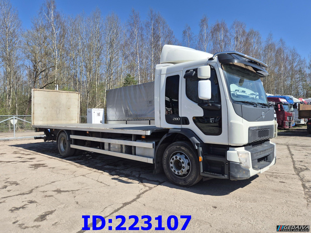 VOLVO FE 280HP 4X2 Euro6 - 栏板式/ 平板卡车:图4 VOLVO FE 280HP 4X2 Euro6 - 栏板式/ 平板卡车:图4