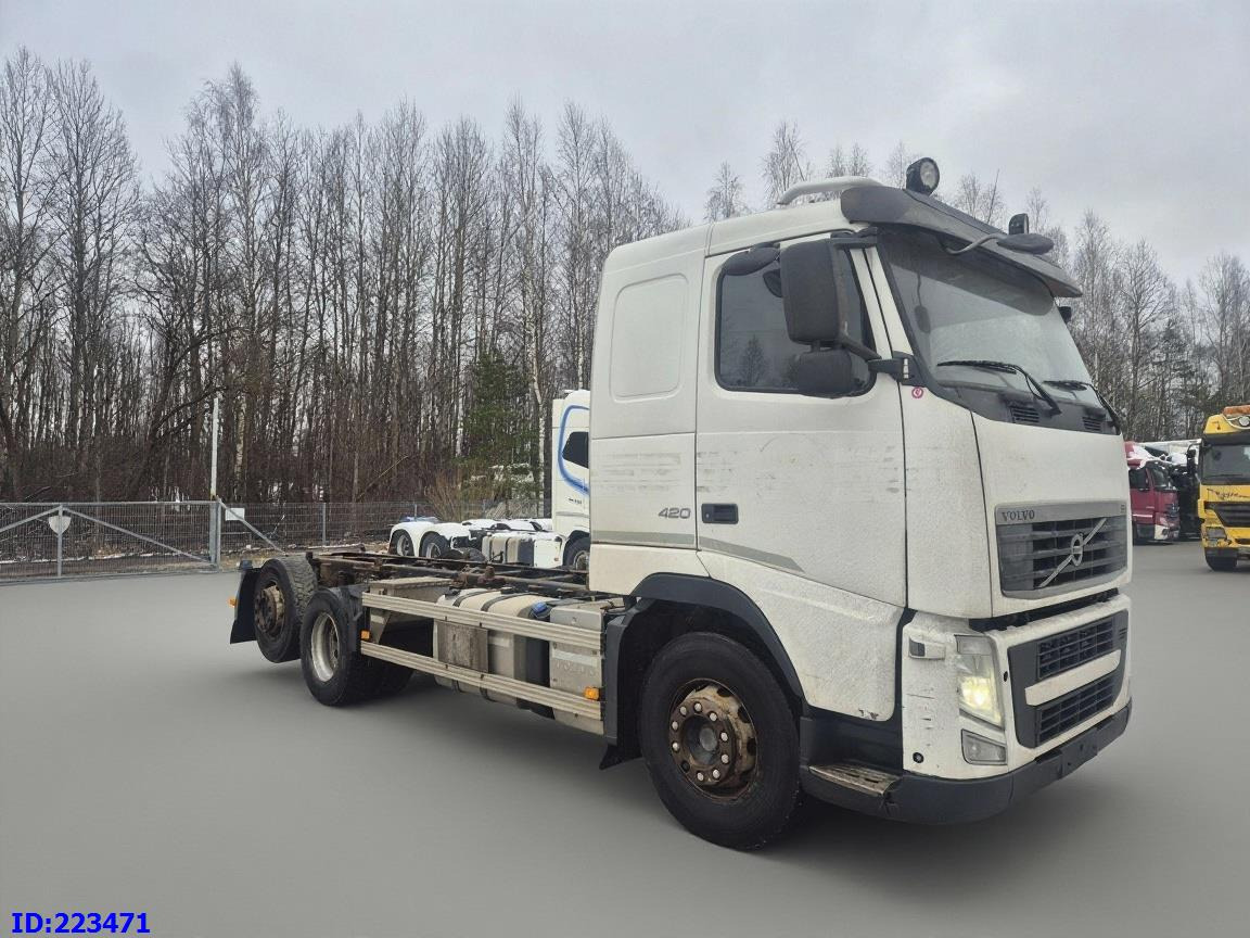 VOLVO FH 420HP 6×2 Steering axle - 驾驶室底盘卡车:图4 VOLVO FH 420HP 6×2 Steering axle - 驾驶室底盘卡车:图4
