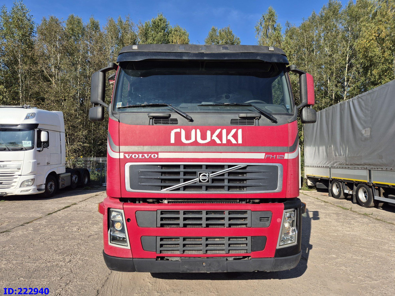 VOLVO FH12 420HP + Crane Palfinger PK9501 - 栏板式/ 平板卡车:图2 VOLVO FH12 420HP + Crane Palfinger PK9501 - 栏板式/ 平板卡车:图2