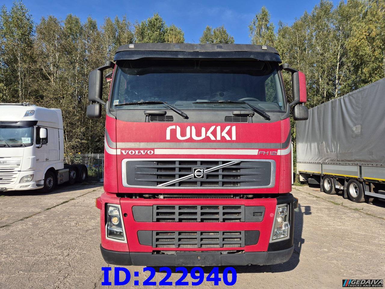 VOLVO FH12 420HP + Crane Palfinger PK9501 - 栏板式/ 平板卡车:图2 VOLVO FH12 420HP + Crane Palfinger PK9501 - 栏板式/ 平板卡车:图2