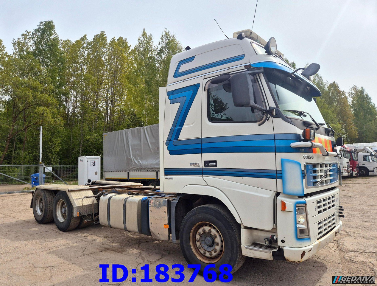 VOLVO FH16 580HP 6x4 BigAxles - 驾驶室底盘卡车:图4 VOLVO FH16 580HP 6x4 BigAxles - 驾驶室底盘卡车:图4