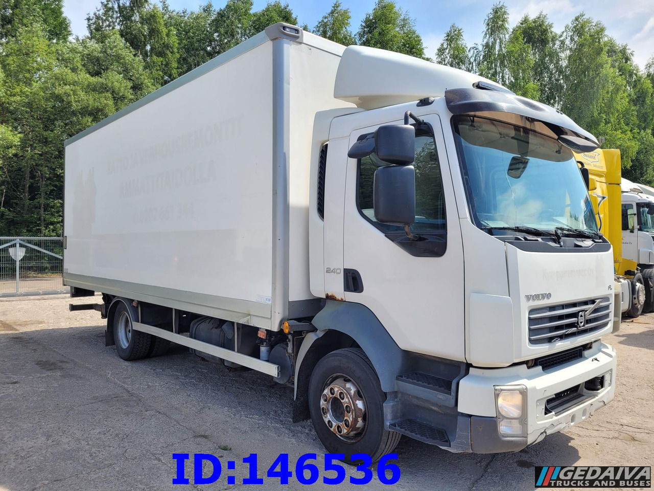 VOLVO FL 240HP - 4x2 - Manual - Euro5 - 厢式卡车:图4 VOLVO FL 240HP - 4x2 - Manual - Euro5 - 厢式卡车:图4
