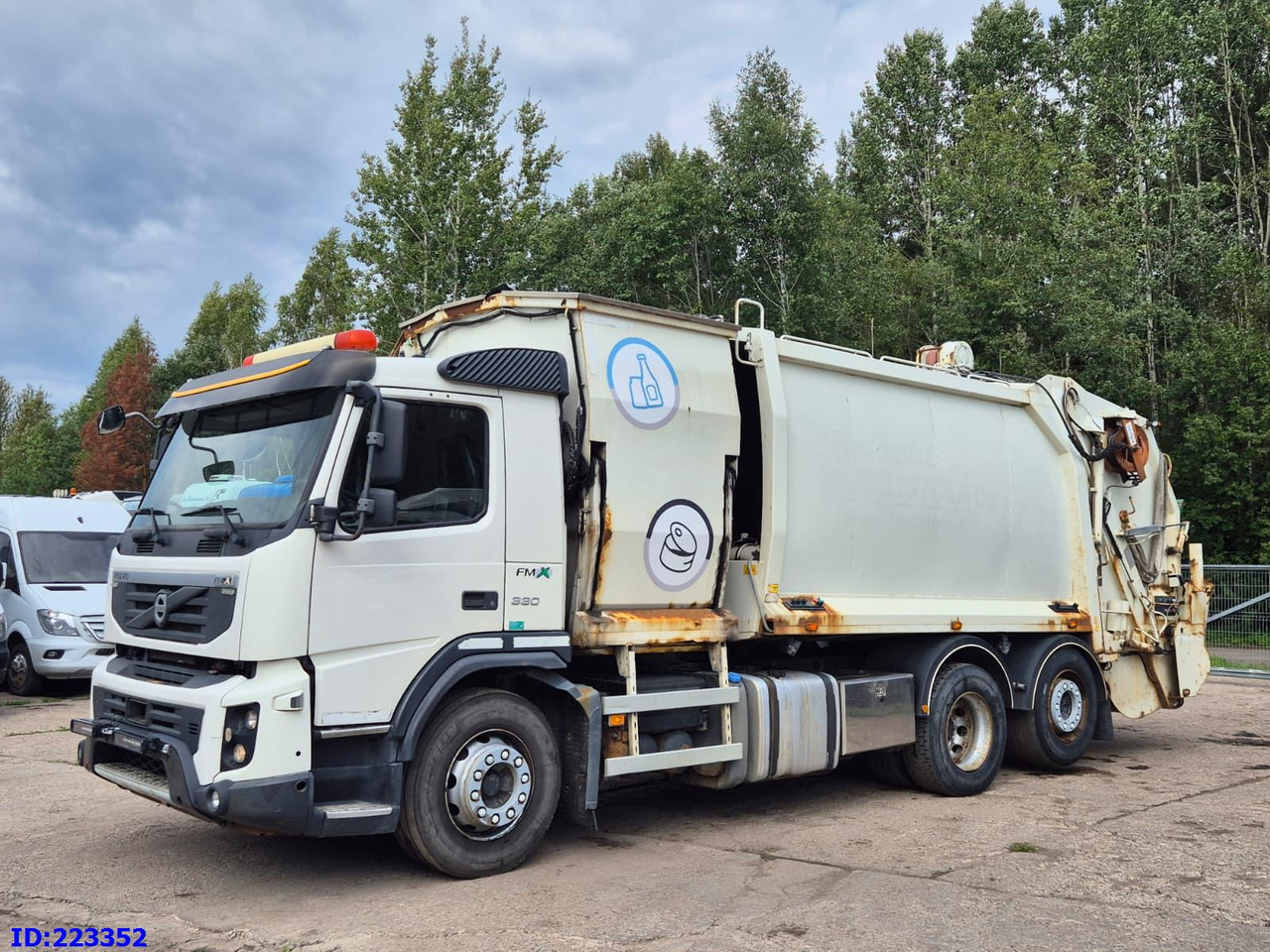 VOLVO FMX 330HP 6x2 Norba RL300. Keox -bio, Ferrari crane, Dynawatt -pressure - 垃圾车:图1 VOLVO FMX 330HP 6x2 Norba RL300. Keox -bio, Ferrari crane, Dynawatt -pressure - 垃圾车:图1
