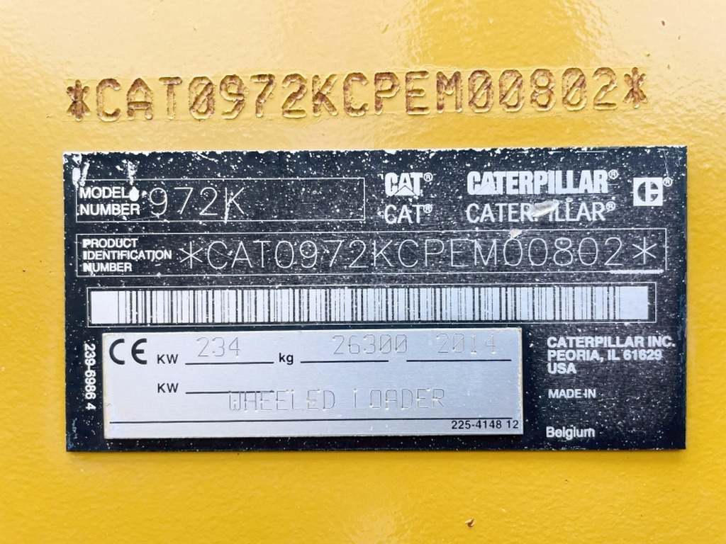 Caterpillar 972 K (3970) - 轮式装载机:图5 Caterpillar 972 K (3970) - 轮式装载机:图5