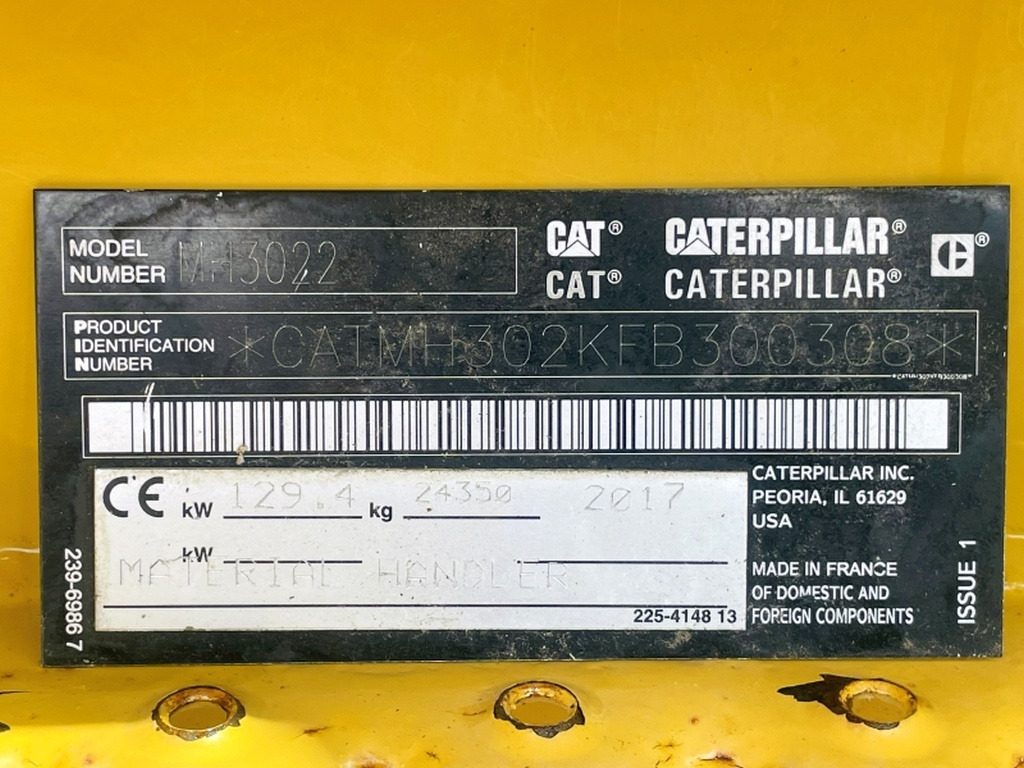 Caterpillar MH3022 (3993) - 轮式挖掘机:图5 Caterpillar MH3022 (3993) - 轮式挖掘机:图5
