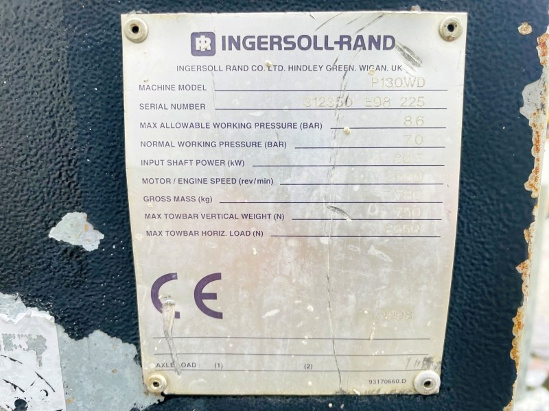 Ingersoll Rand P130WD (3876) - 空气压缩机:图3 Ingersoll Rand P130WD (3876) - 空气压缩机:图3