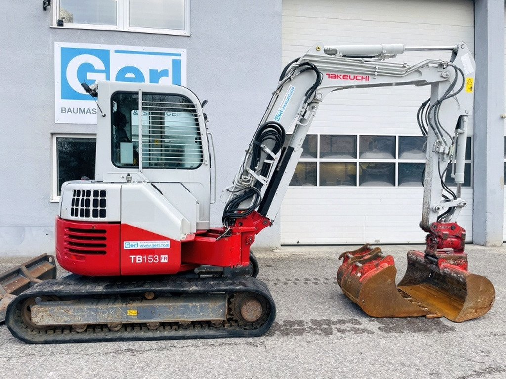Takeuchi TB153FR (4100) - 小型挖掘机:图2 Takeuchi TB153FR (4100) - 小型挖掘机:图2