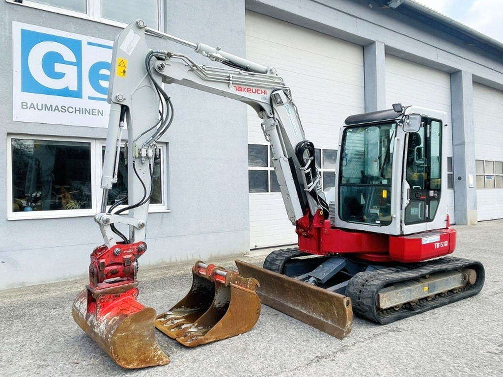 Takeuchi TB153FR (4100) - 小型挖掘机:图4 Takeuchi TB153FR (4100) - 小型挖掘机:图4
