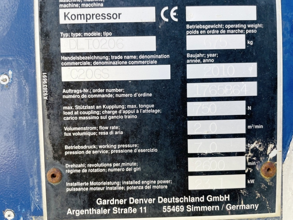 Vergleich C20GS (3936) - 空气压缩机:图4 Vergleich C20GS (3936) - 空气压缩机:图4