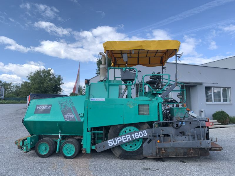 Vögele Super 1603, Typ 6-83 (109854) - 沥青铺路机:图1 Vögele Super 1603, Typ 6-83 (109854) - 沥青铺路机:图1