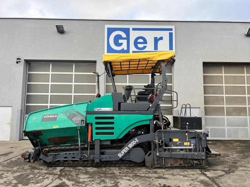 Vögele Super 1800-2 Typ 11.82 (111325) - 沥青铺路机:图1 Vögele Super 1800-2 Typ 11.82 (111325) - 沥青铺路机:图1