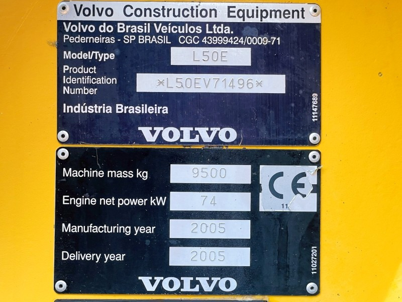 Volvo L50E (3888) - 轮式装载机:图4 Volvo L50E (3888) - 轮式装载机:图4