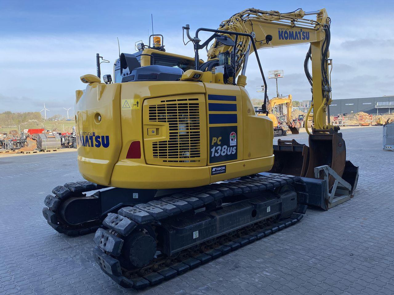Komatsu PC138US-11 - 履带式挖掘机:图4 Komatsu PC138US-11 - 履带式挖掘机:图4