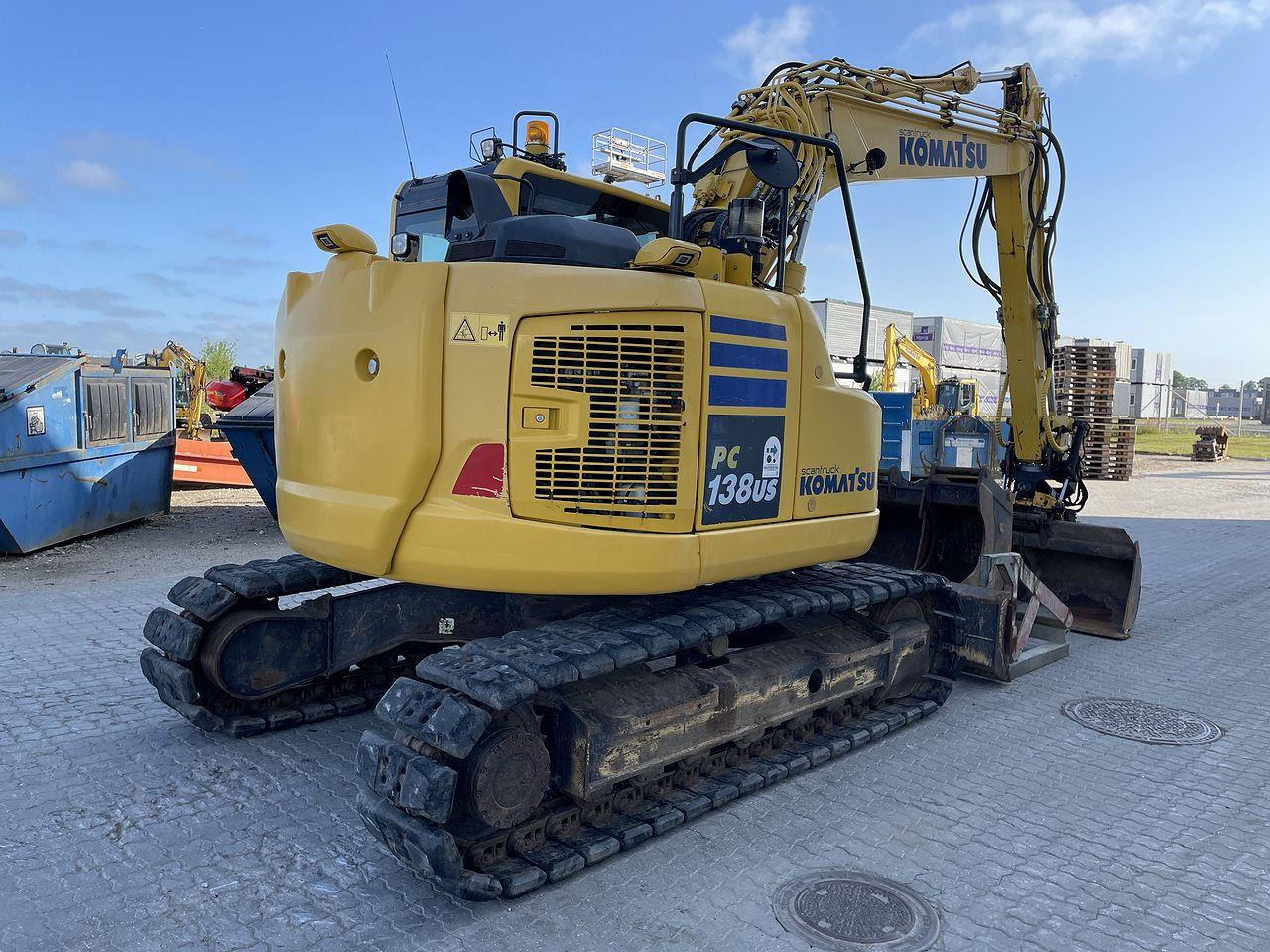 Komatsu PC138US-11 - 履带式挖掘机:图4 Komatsu PC138US-11 - 履带式挖掘机:图4