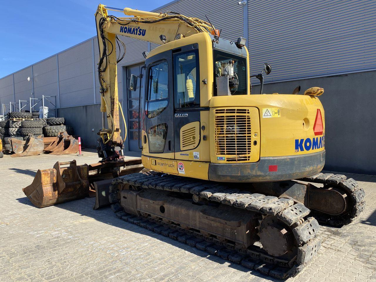 Komatsu PC138US-8 - 履带式挖掘机:图2 Komatsu PC138US-8 - 履带式挖掘机:图2