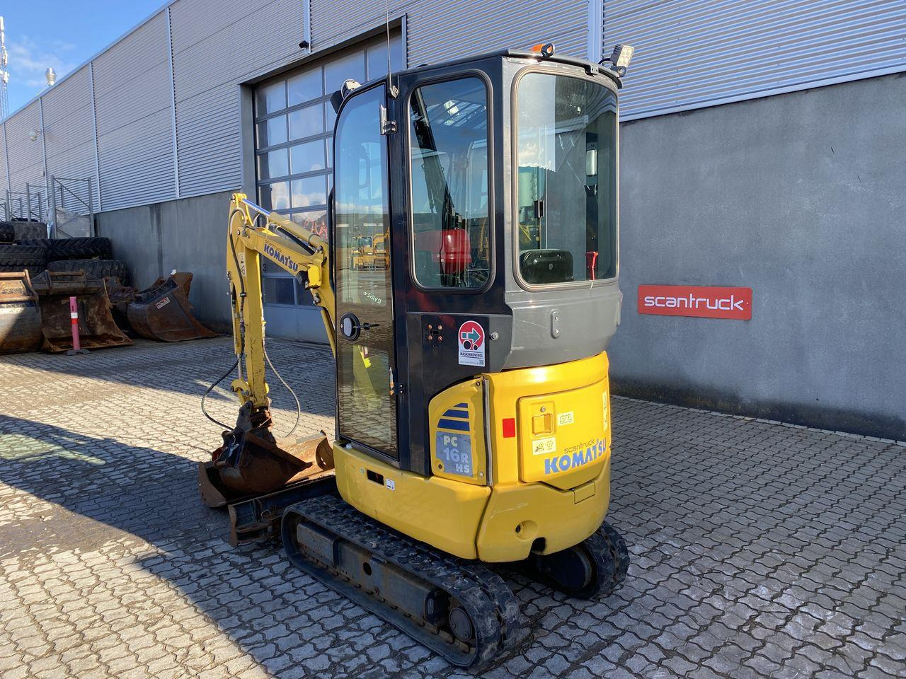 Komatsu PC16R-3HS - 小型挖掘机:图2 Komatsu PC16R-3HS - 小型挖掘机:图2