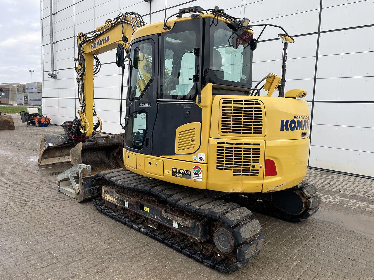 Komatsu PC88MR-10 med Topcon - 小型挖掘机:图2 Komatsu PC88MR-10 med Topcon - 小型挖掘机:图2