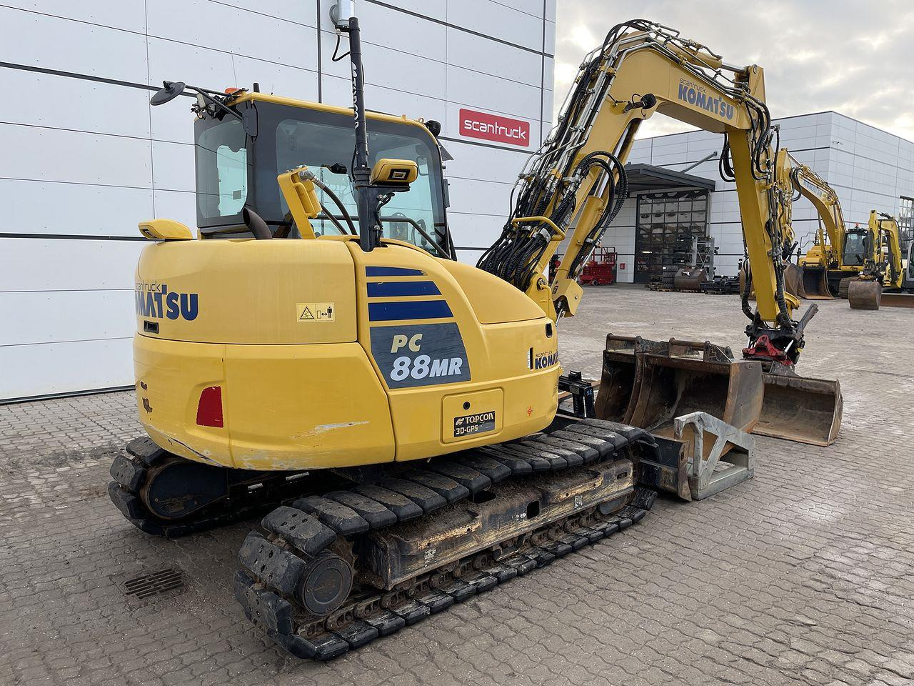 Komatsu PC88MR-10 - 小型挖掘机:图4 Komatsu PC88MR-10 - 小型挖掘机:图4