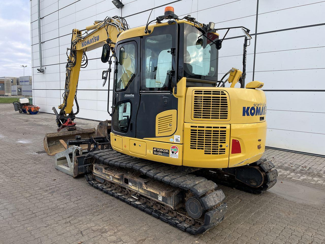Komatsu PC88MR-10 - 小型挖掘机:图2 Komatsu PC88MR-10 - 小型挖掘机:图2
