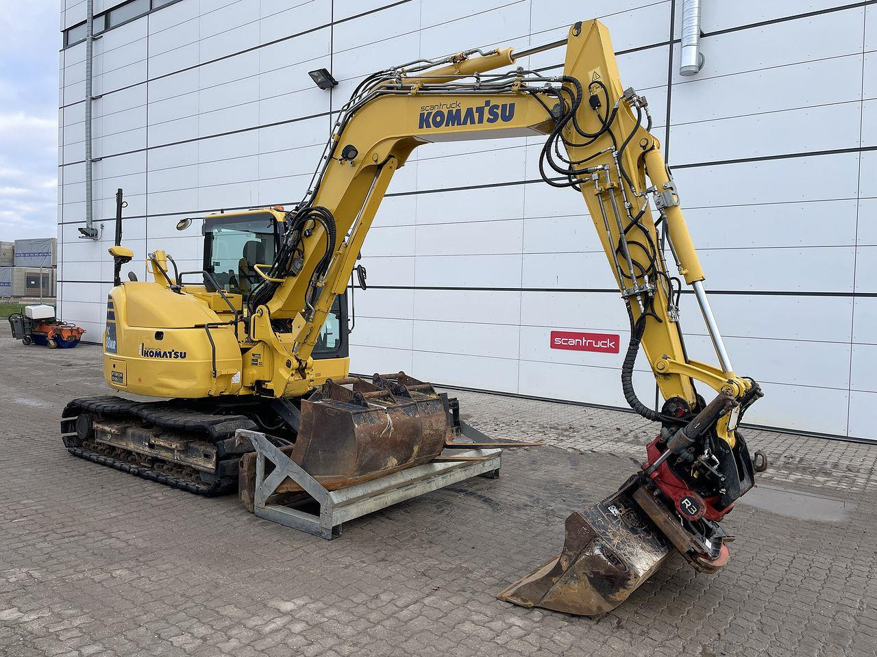 Komatsu PC88MR-10 - 小型挖掘机:图5 Komatsu PC88MR-10 - 小型挖掘机:图5