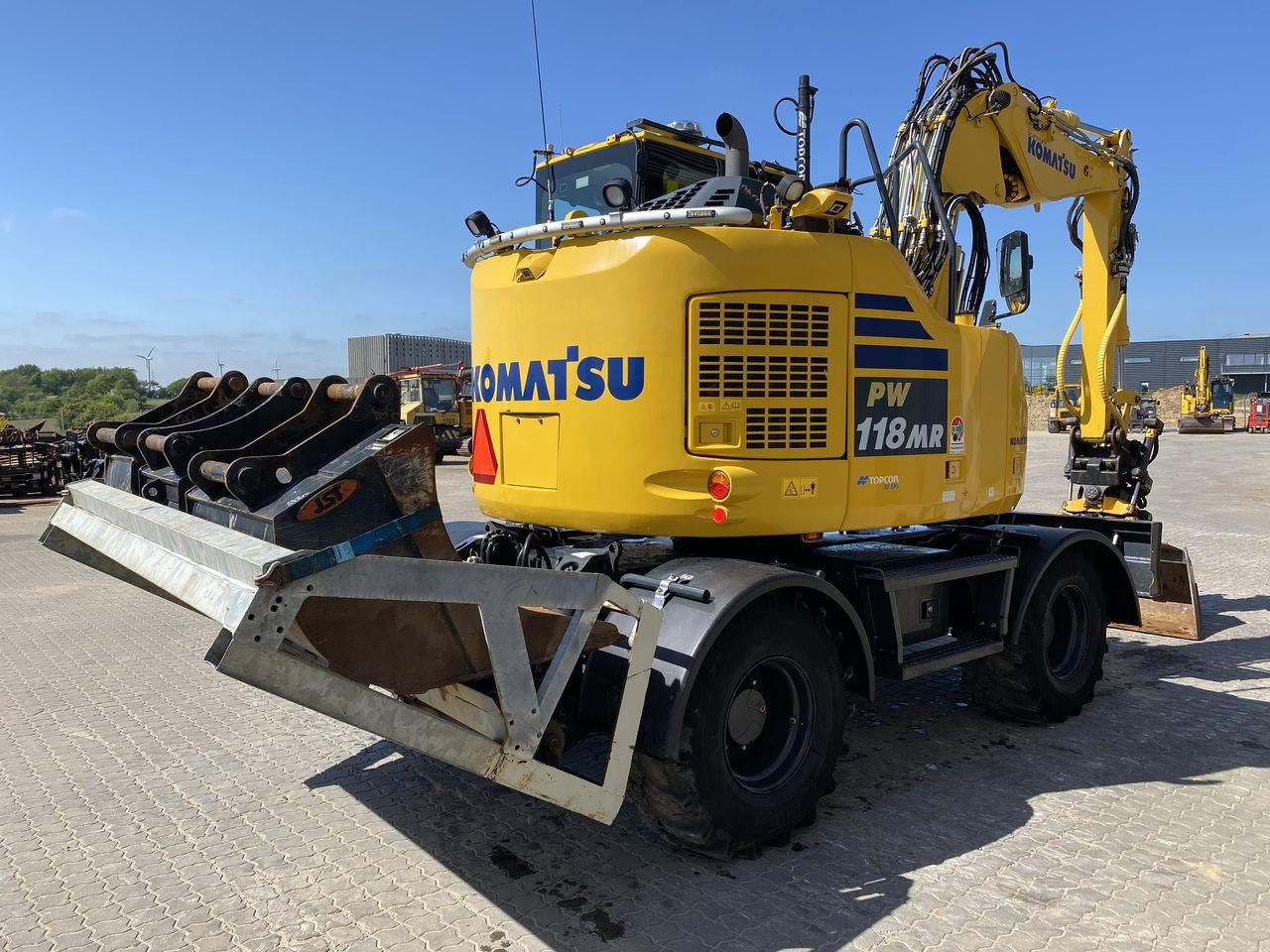 Komatsu PW118MR-11 - 轮式挖掘机:图4 Komatsu PW118MR-11 - 轮式挖掘机:图4