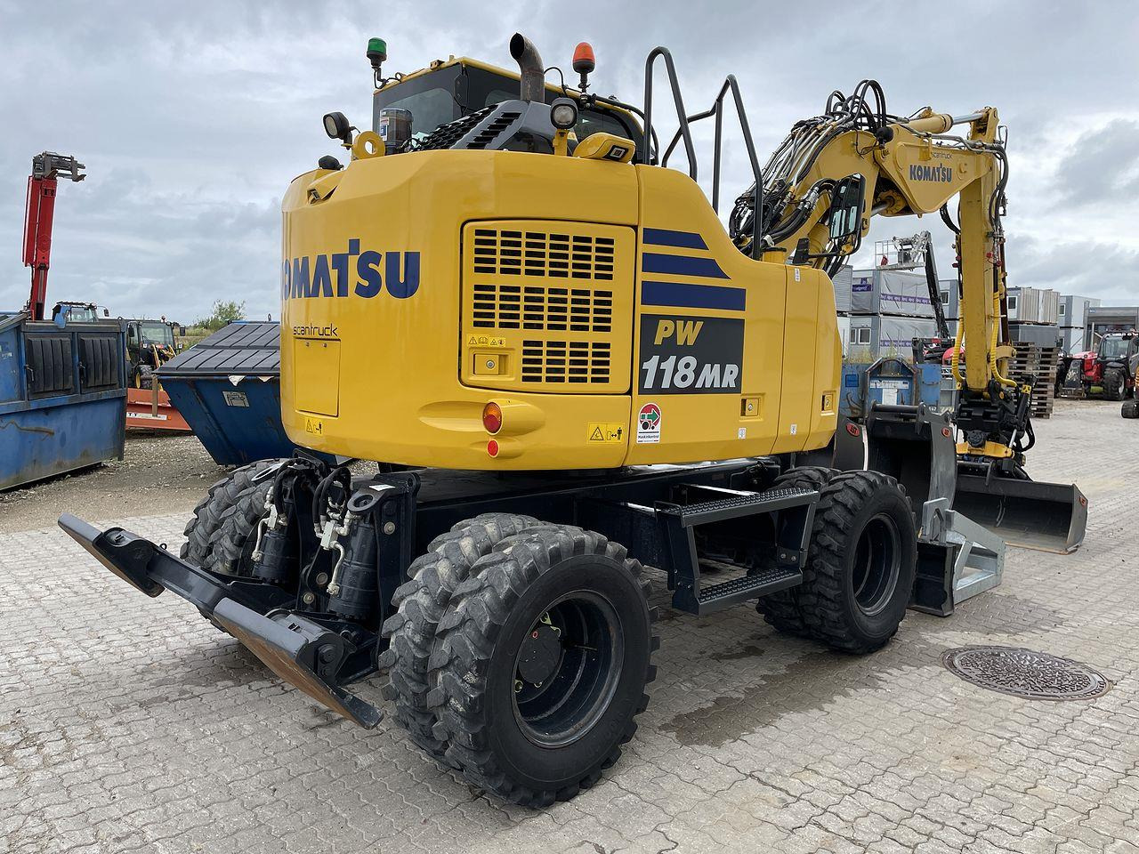 Komatsu PW118MR-11 - 小型挖掘机:图4 Komatsu PW118MR-11 - 小型挖掘机:图4