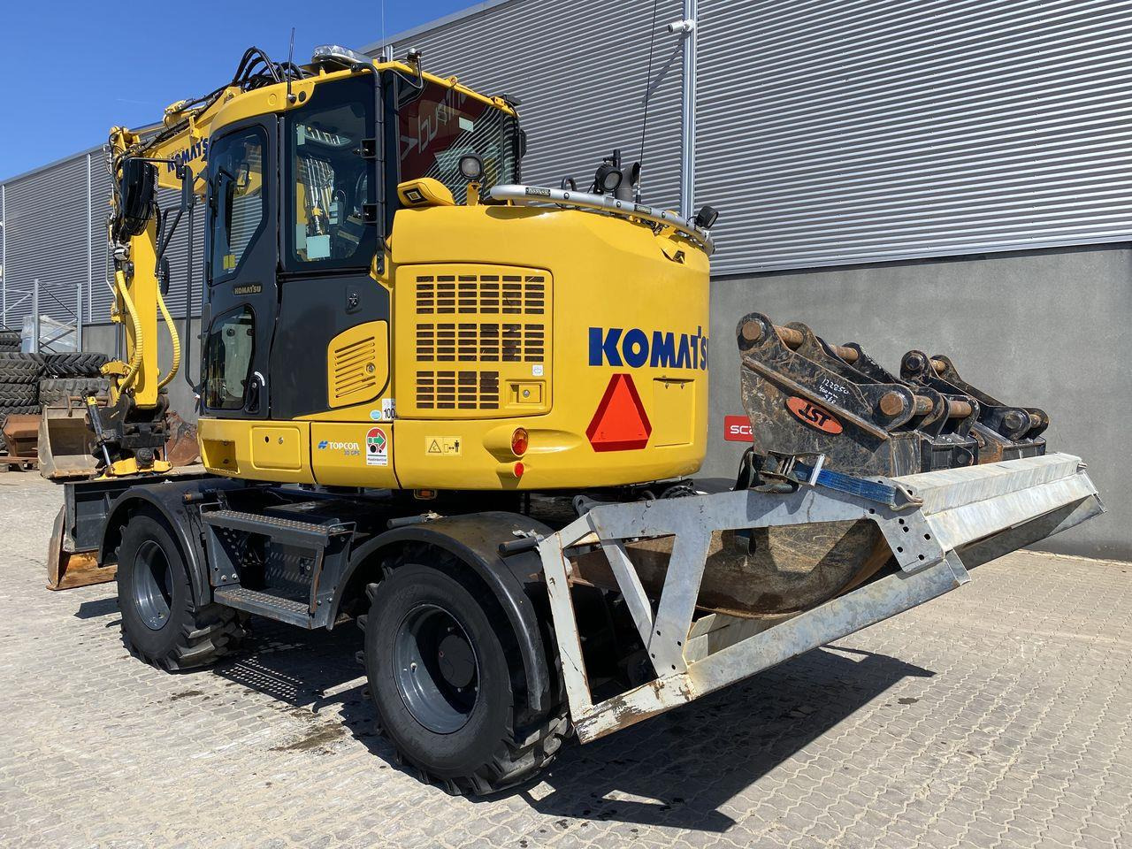 Komatsu PW118MR-11 - 轮式挖掘机:图2 Komatsu PW118MR-11 - 轮式挖掘机:图2
