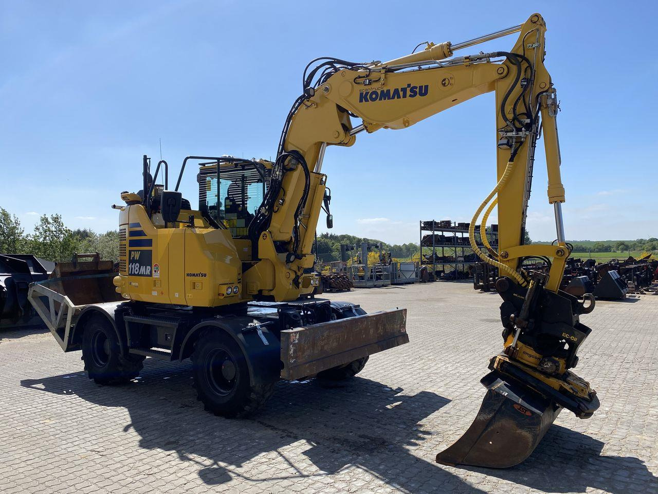 Komatsu PW118MR-11 - 轮式挖掘机:图5 Komatsu PW118MR-11 - 轮式挖掘机:图5