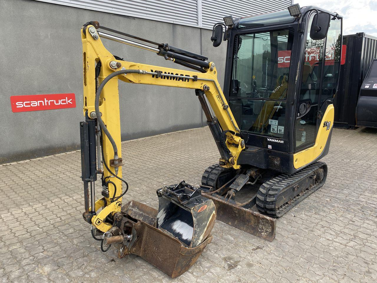 Yanmar SV18 - 小型挖掘机:图1 Yanmar SV18 - 小型挖掘机:图1