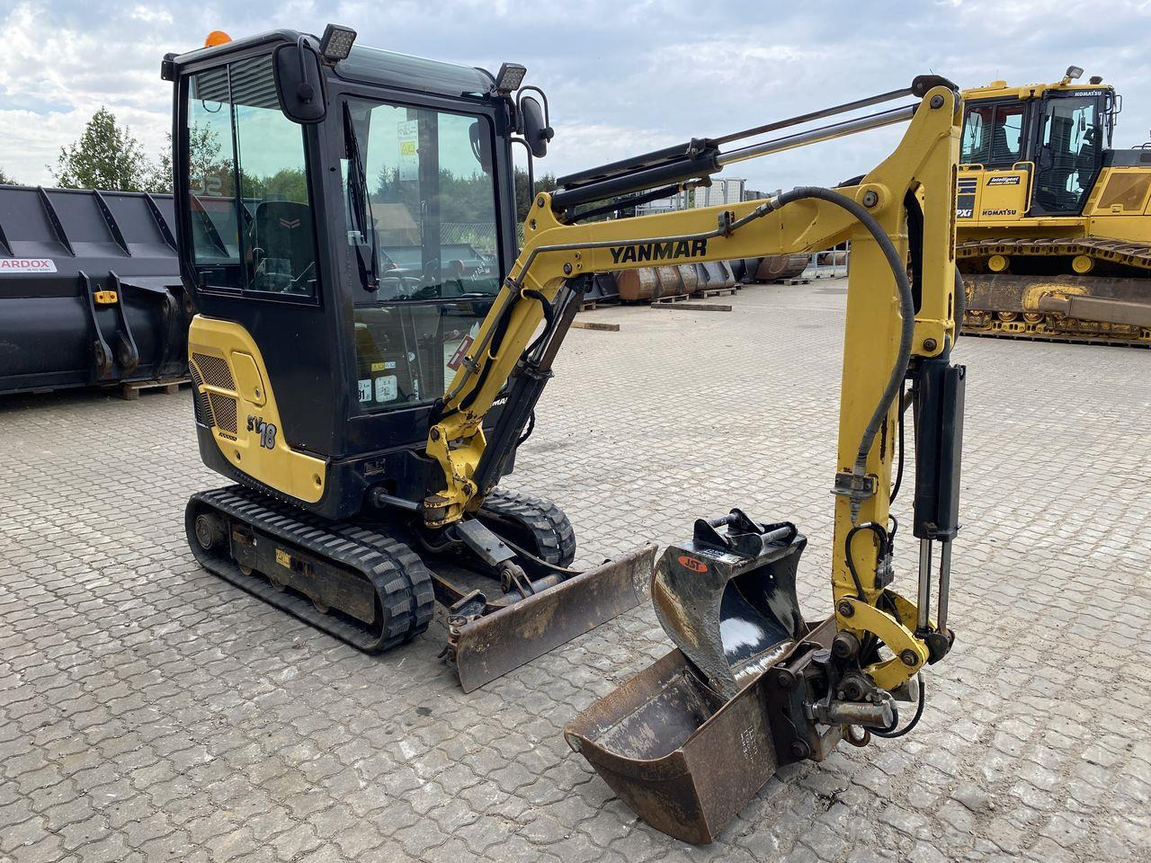 Yanmar SV18 - 小型挖掘机:图5 Yanmar SV18 - 小型挖掘机:图5