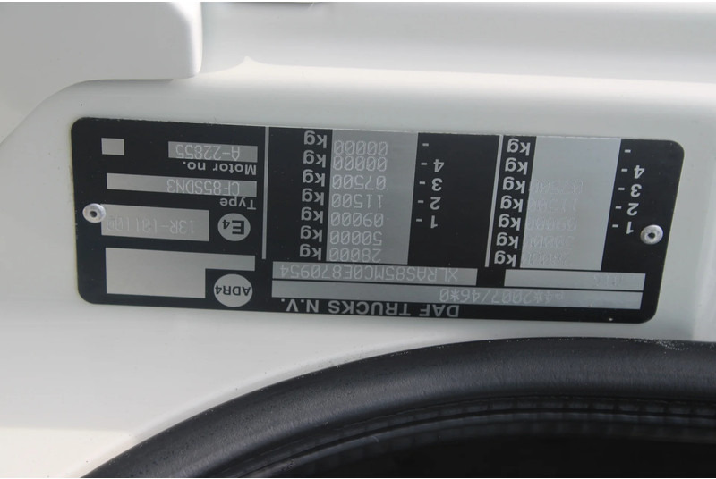 起重车 DAF CF 85 .360 + EURO 5 + PALIFINGER 180002EH + MANUAL + NL apk 10-2024：图20