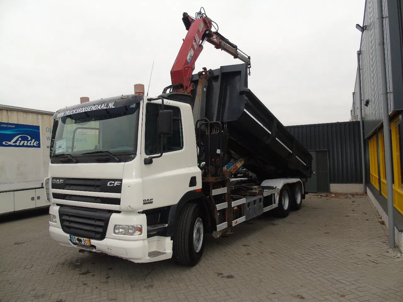 DAF CF 85.380 + MANUAL + HMF 1680 + HYVA + 6X2 - 起重车:图2 DAF CF 85.380 + MANUAL + HMF 1680 + HYVA + 6X2 - 起重车:图2