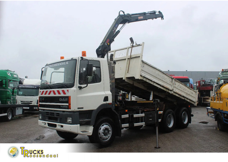 DAF Kipper 6x4 + SPRING + EURO 1 + no CRANE + Manuel + BE apk 09-2024 - 翻斗车:图1 DAF Kipper 6x4 + SPRING + EURO 1 + no CRANE + Manuel + BE apk 09-2024 - 翻斗车:图1