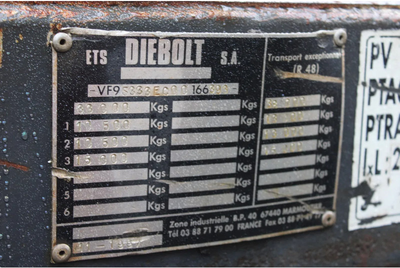 DIEBOLT 2 AXEL BPW wood - 木材运输半挂车:图4 DIEBOLT 2 AXEL BPW wood - 木材运输半挂车:图4