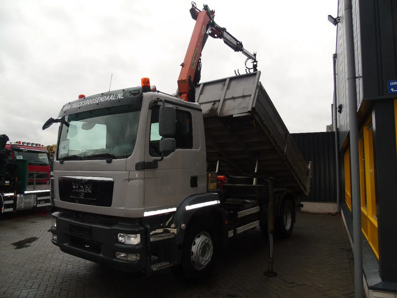 MAN TGM 18.250 + PALFINGER 11.001K + TIPPER + EURO 5 - 起重车:图2 MAN TGM 18.250 + PALFINGER 11.001K + TIPPER + EURO 5 - 起重车:图2