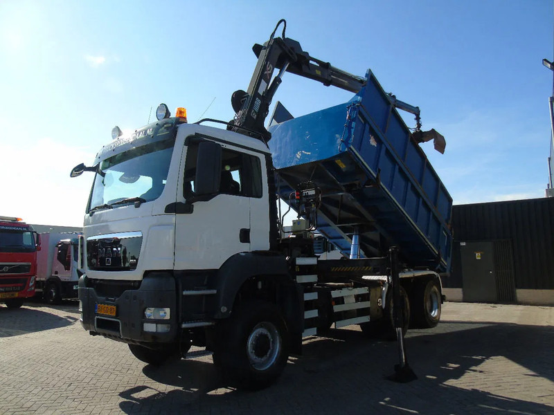 MAN TGX + 6x6 + HIAB 166 E3 HIPRO + 3SIDE TIPPER - 翻斗车, 起重车:图3 MAN TGX + 6x6 + HIAB 166 E3 HIPRO + 3SIDE TIPPER - 翻斗车, 起重车:图3