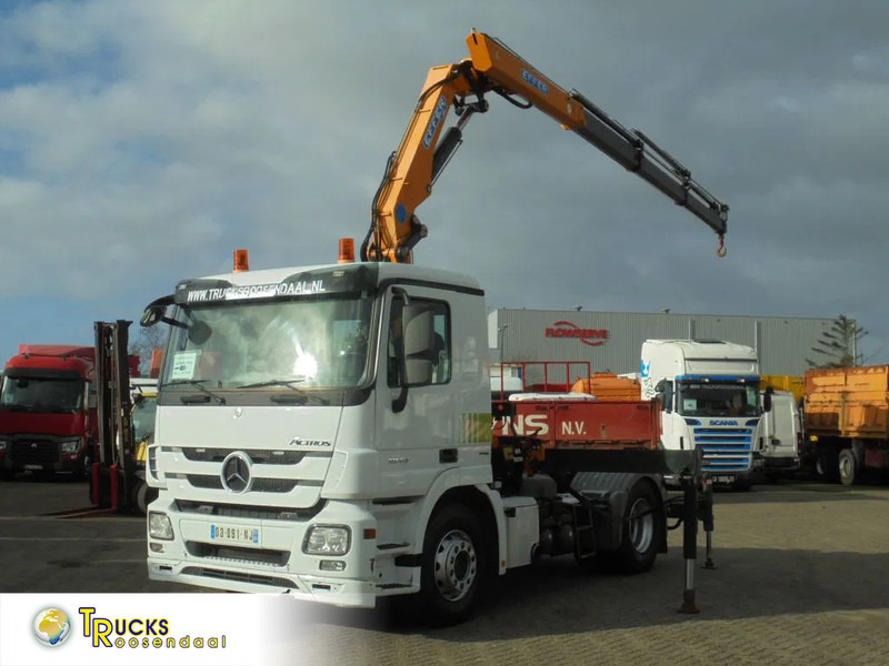 Mercedes-Benz Actros 1846 + Euro 5 + EFFER 250 Crane + REMOTE - 起重车:图1 Mercedes-Benz Actros 1846 + Euro 5 + EFFER 250 Crane + REMOTE - 起重车:图1