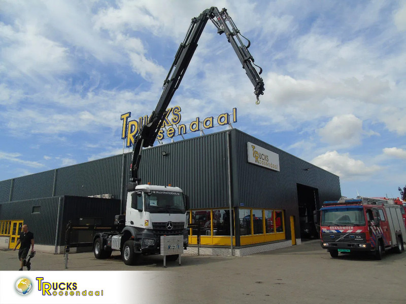 Mercedes-Benz Arocs 2051 + 4X4 + HIAB 302 E6 / JIB 70 X 4 + 10 EXTENTSIONS (512hours) - 起重车:图1 Mercedes-Benz Arocs 2051 + 4X4 + HIAB 302 E6 / JIB 70 X 4 + 10 EXTENTSIONS (512hours) - 起重车:图1